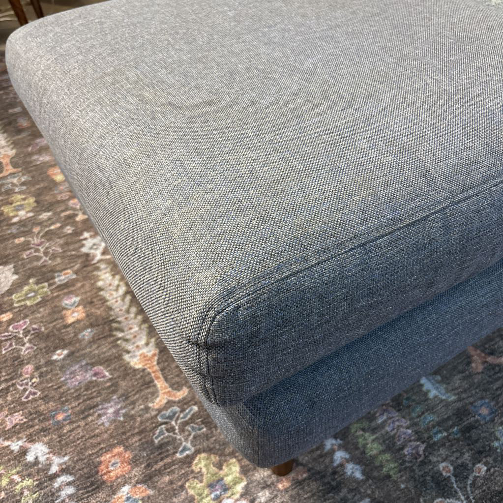 Article Blue Ottoman