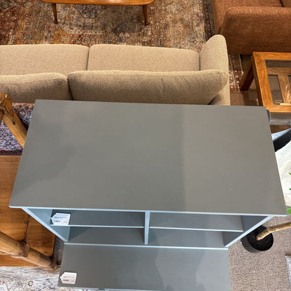 Pottery Barn Blue-Grey Modular Cubby