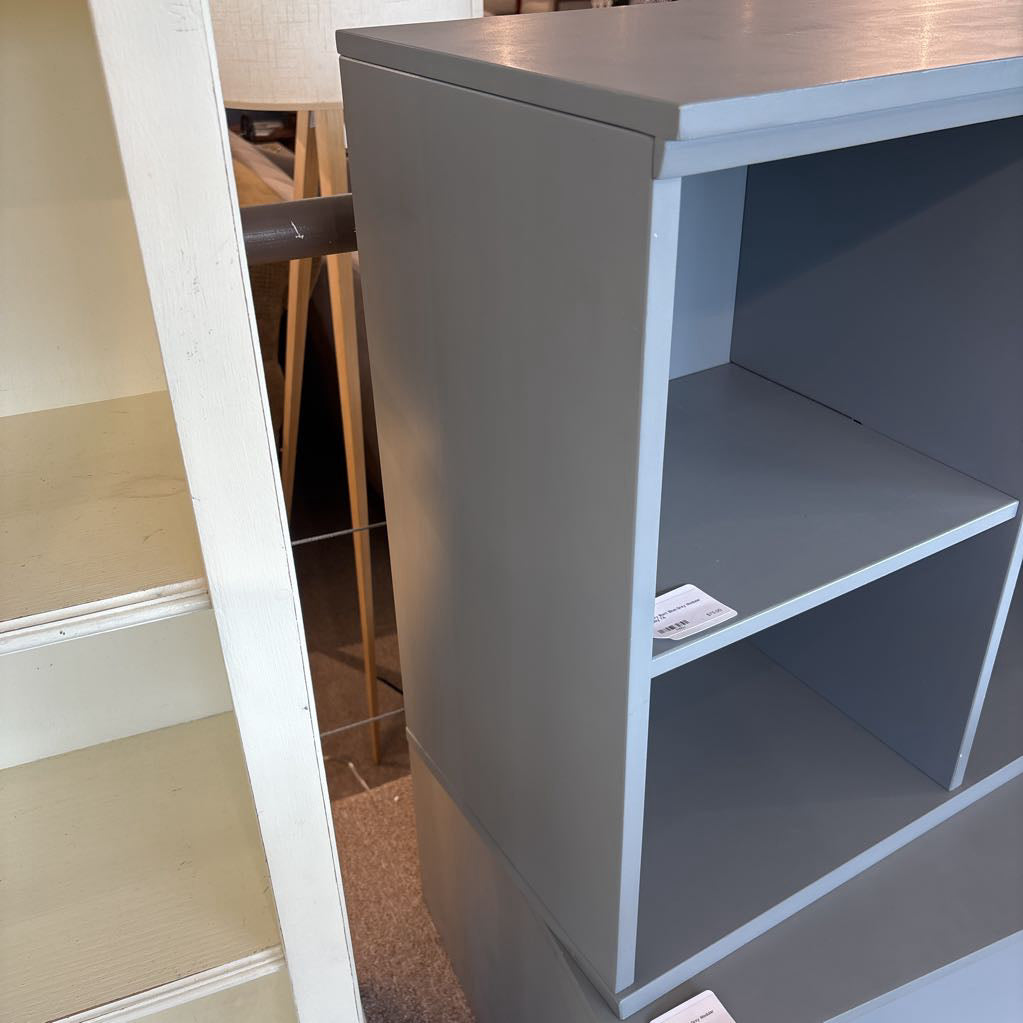 Pottery Barn Blue-Grey Modular Cubby