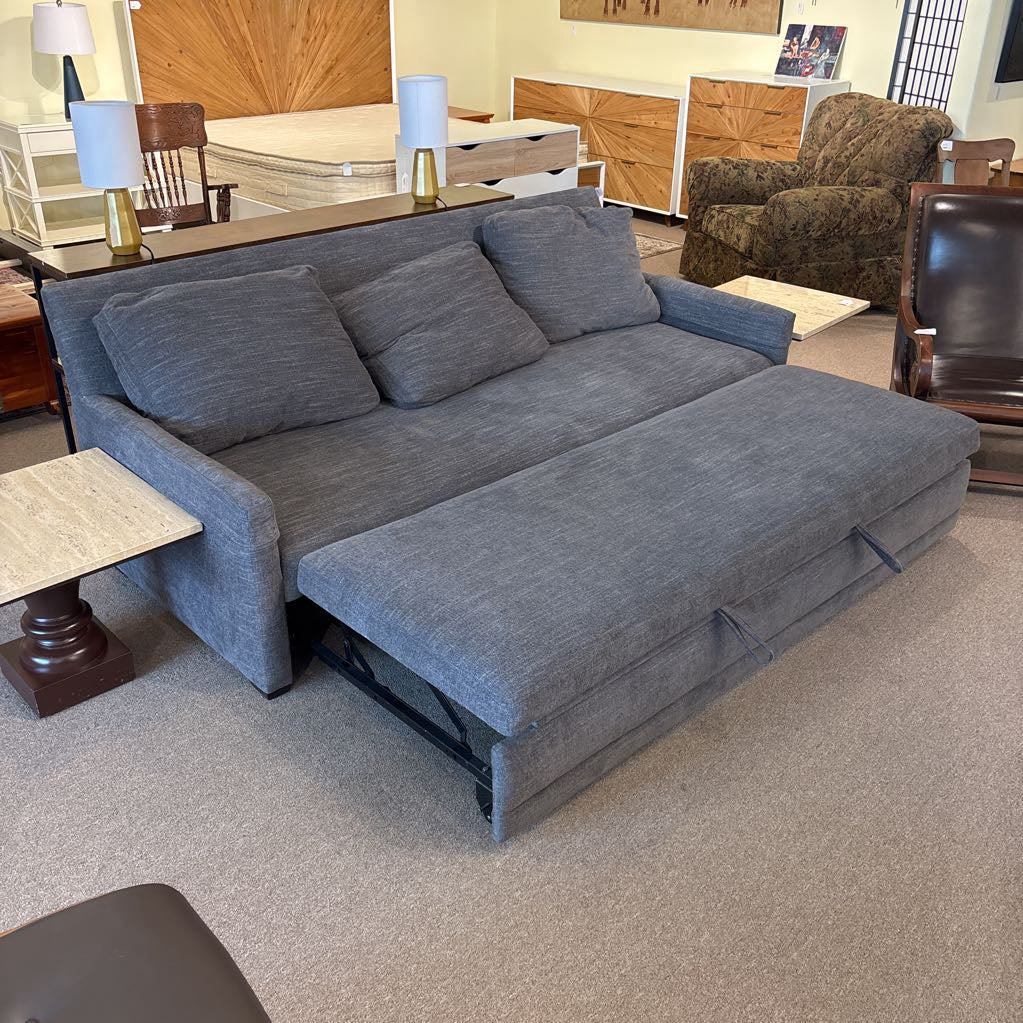 Crate & Barrel Reston Queen Trundle Sleeper Sofa