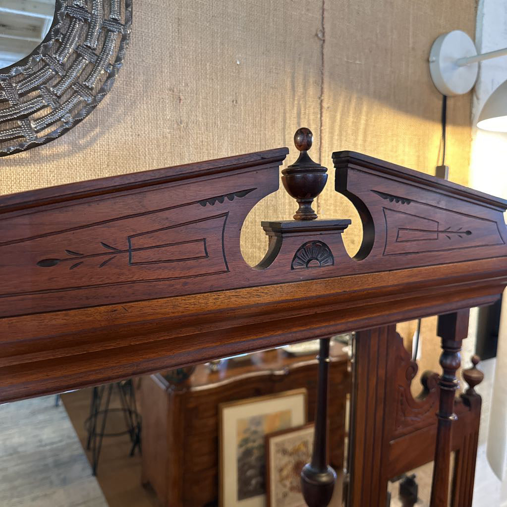 Large Victorian Buffet W/ Mirrored Etagere Top C VANITIES