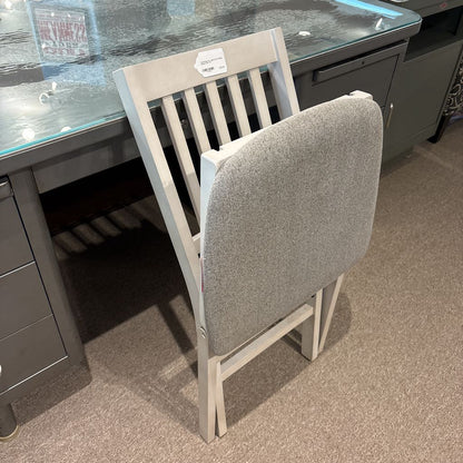 Contemporary Light Grey Folding Dining Chair