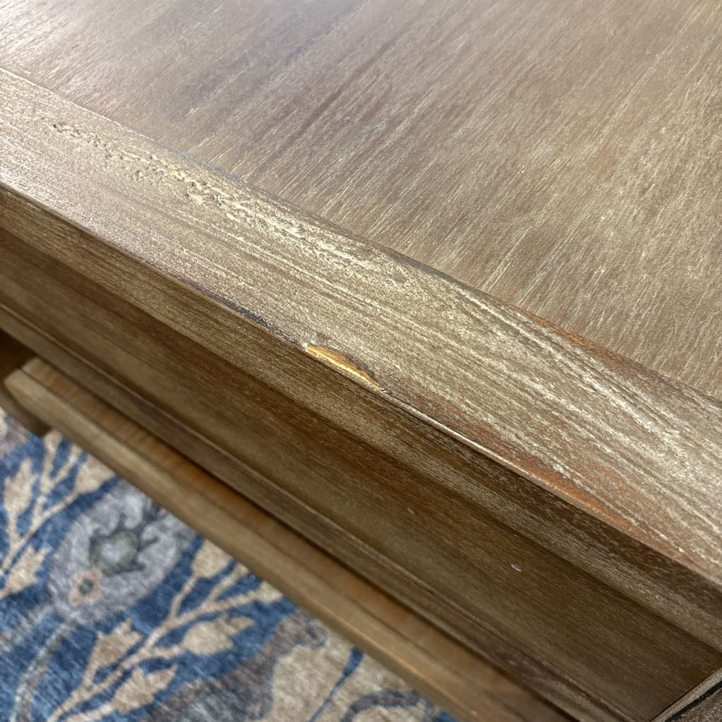 Rustic Two-Drawer Coffee Table C COFFEE TABLES