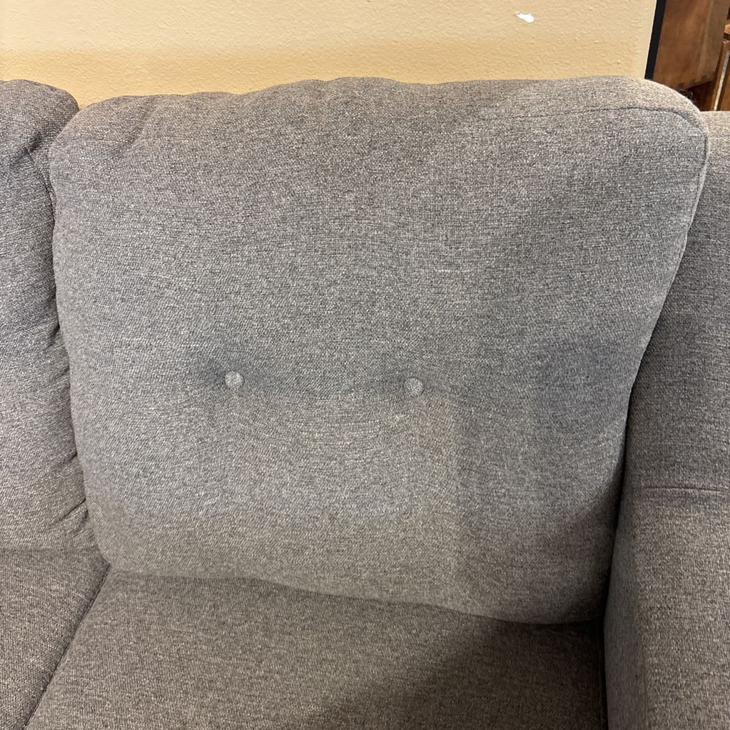 Ashley Grey 3 Seat Sofa (AS IS) U SOFAS