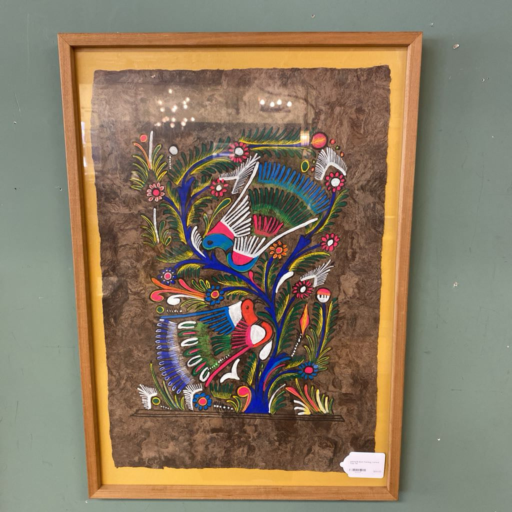 AMANTE Bark Painting Vertical Two