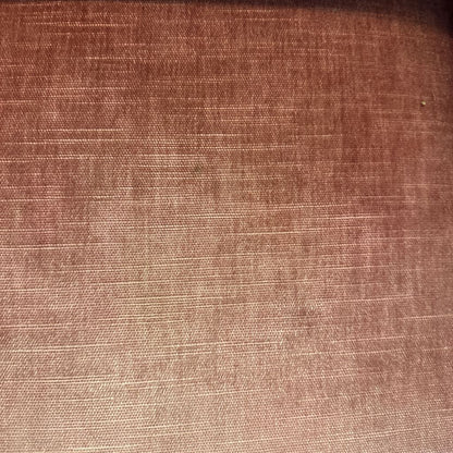 Antique Red Velvet Nailhead Accent Chair