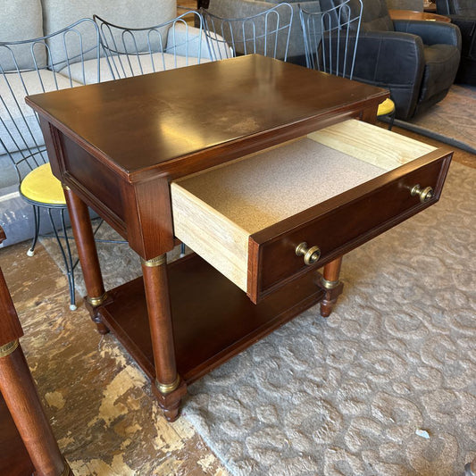 Oversized Traditional 1 Drawer Nightstand C NIGHTSTANDS