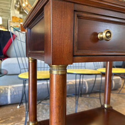 Oversized Traditional 1 Drawer Nightstand