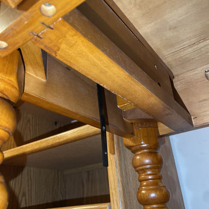 Tall Turned Leg Secretary Desk AS IS