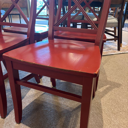 Red Farmhouse Dining Chair (SET OF 4)