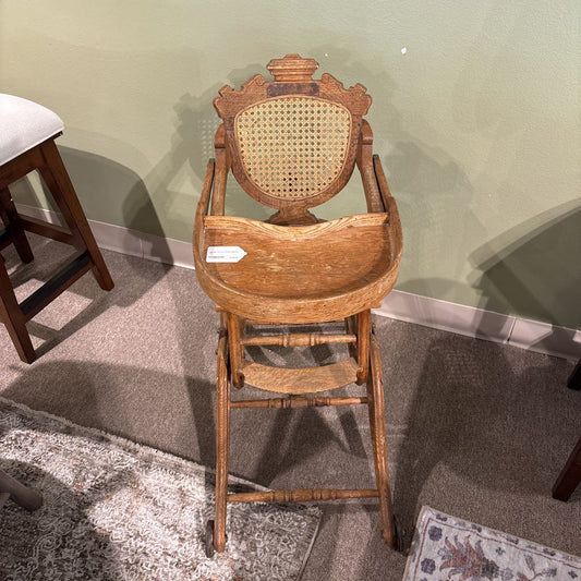 Vintage Victorian Rocker/Highchair C DINING CHAIRS