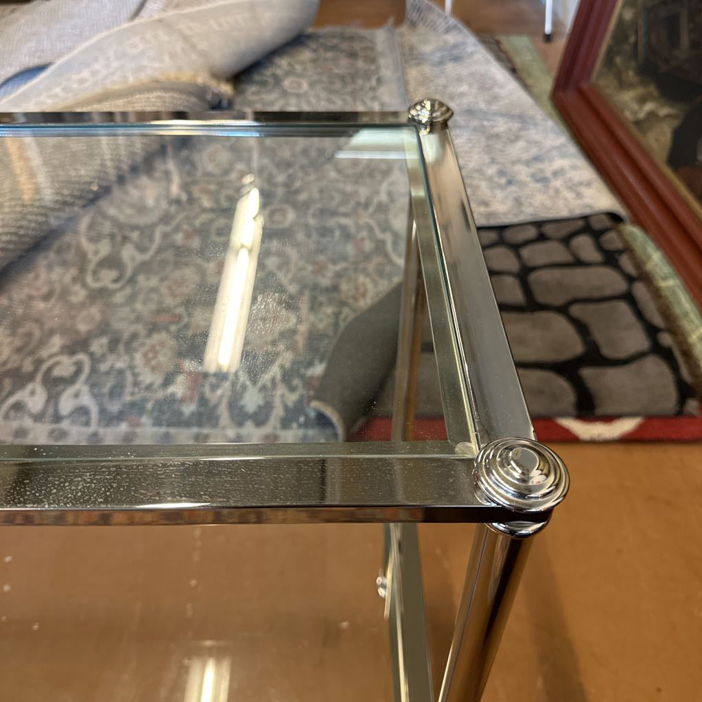 Steel & Glass Console