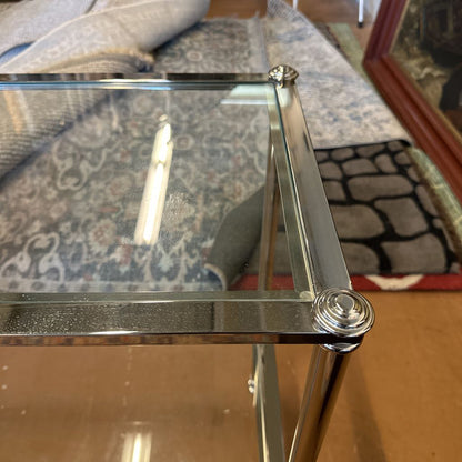Steel & Glass Console