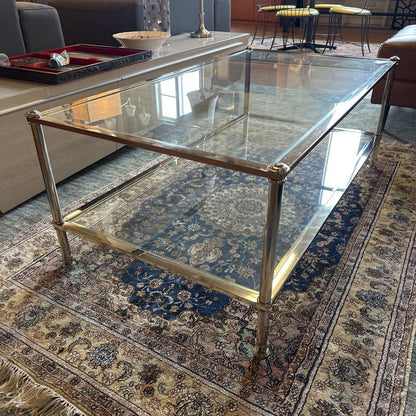 Steel & Glass Coffee Table