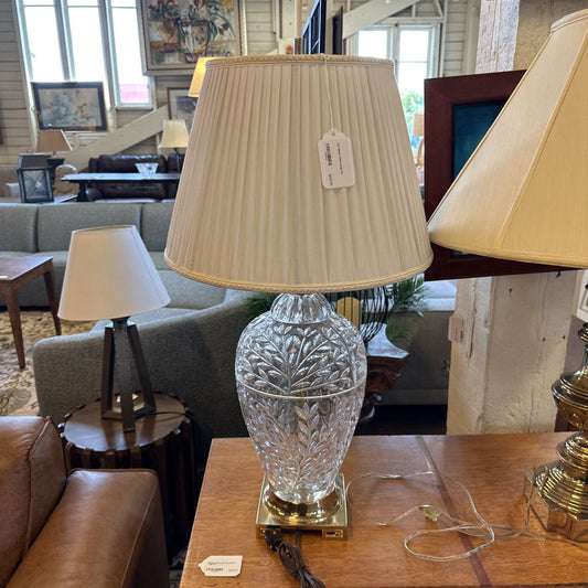 Cut Glass Table Lamp LAMPS