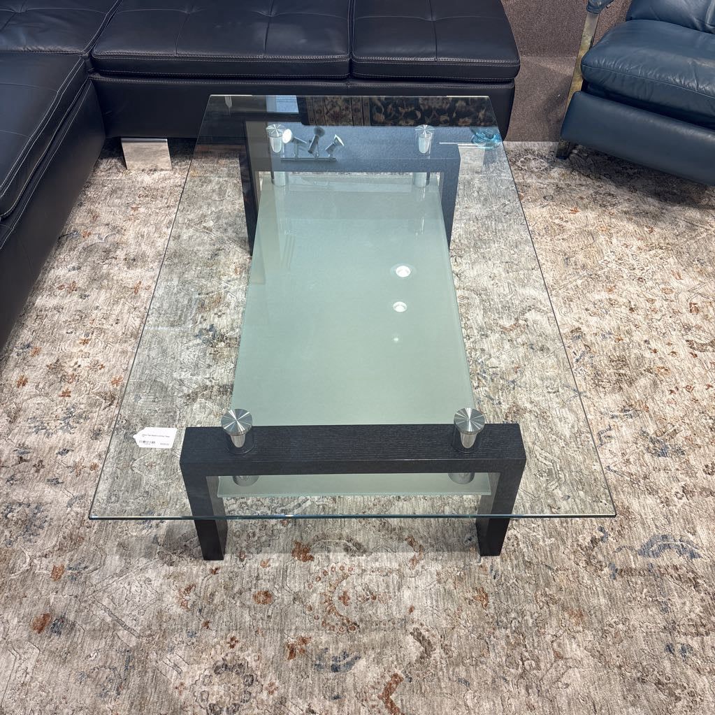 Flass Top Modern Coffee Table