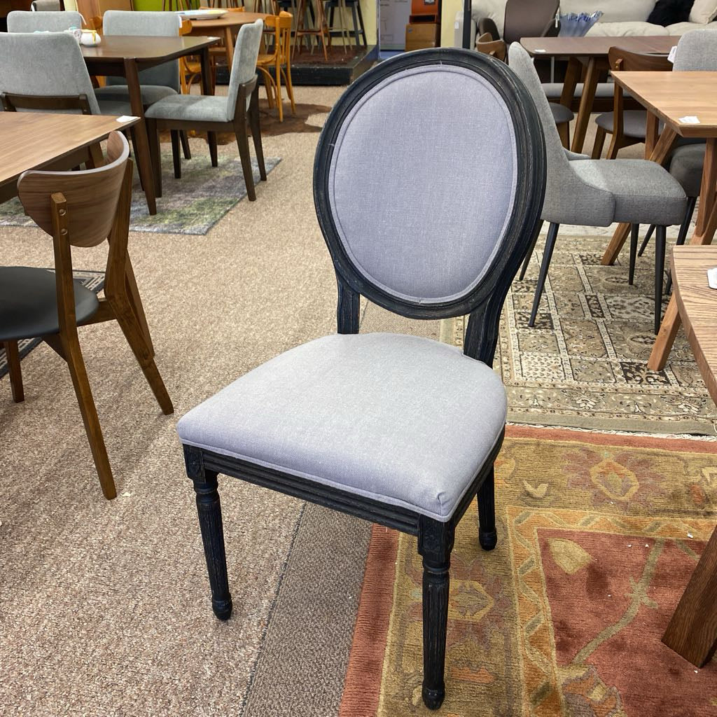 SET 6 Contemporary Classic Balloon Back Dining Chairs C DINING CHAIRS