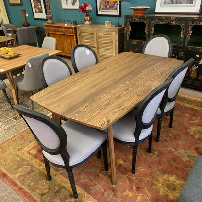 SET 6 Contemporary Classic Balloon Back Dining Chairs C DINING CHAIRS