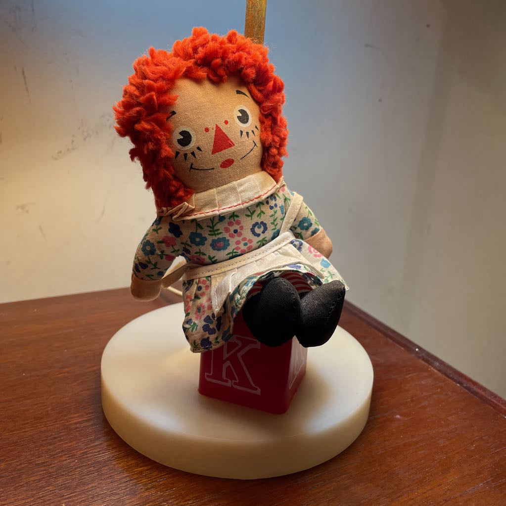 Raggedy Ann Lamp