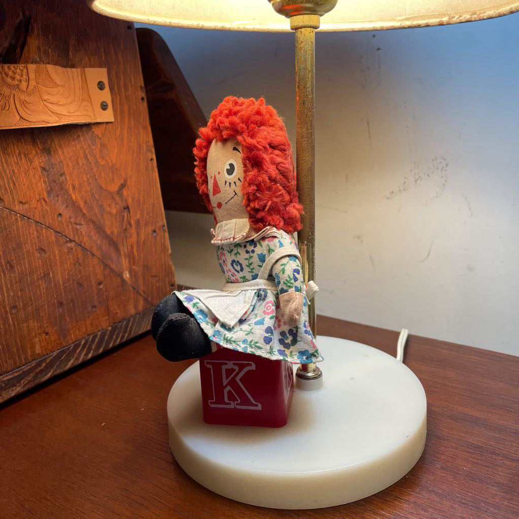 Raggedy Ann Lamp