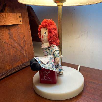 Raggedy Ann Lamp