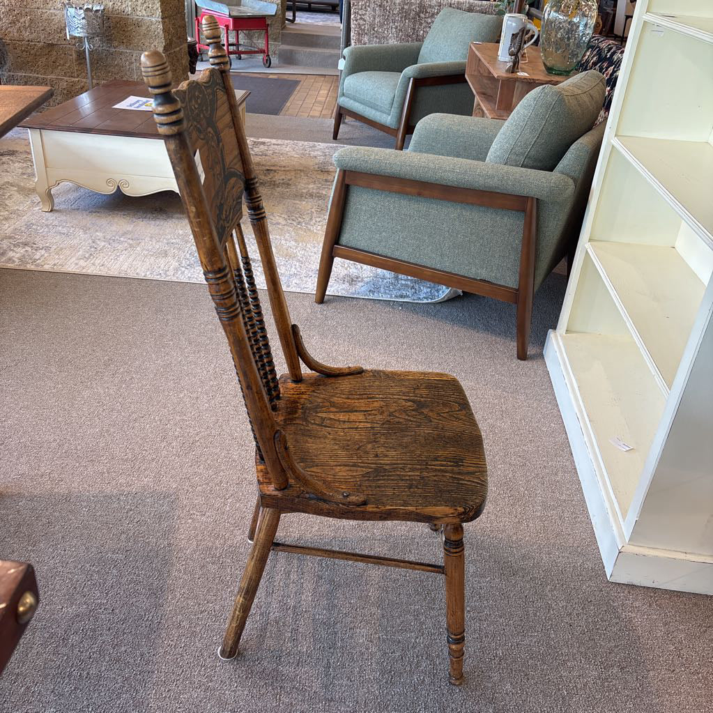 Antique Oak Dining Chair