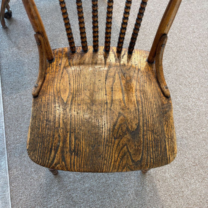 Antique Oak Dining Chair C DINING CHAIRS