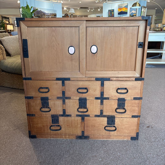 Antique Japanese Tonsu Cabinet C CABINETS
