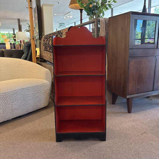 Vintage Red & Black Shelf C BOOKSHELVES