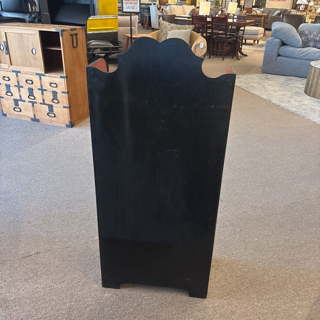 Vintage Red & Black Shelf