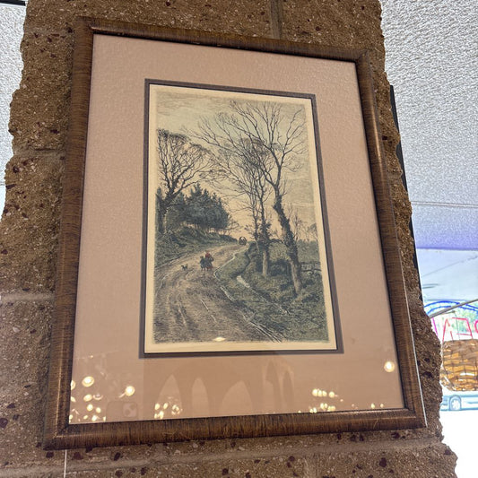 Lithograph Trail Print ART