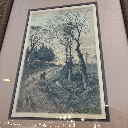 Lithograph Trail Print