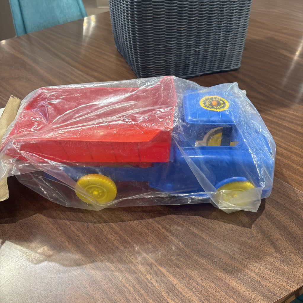 Ideal Vintage Toy Truck Blue SMALLS
