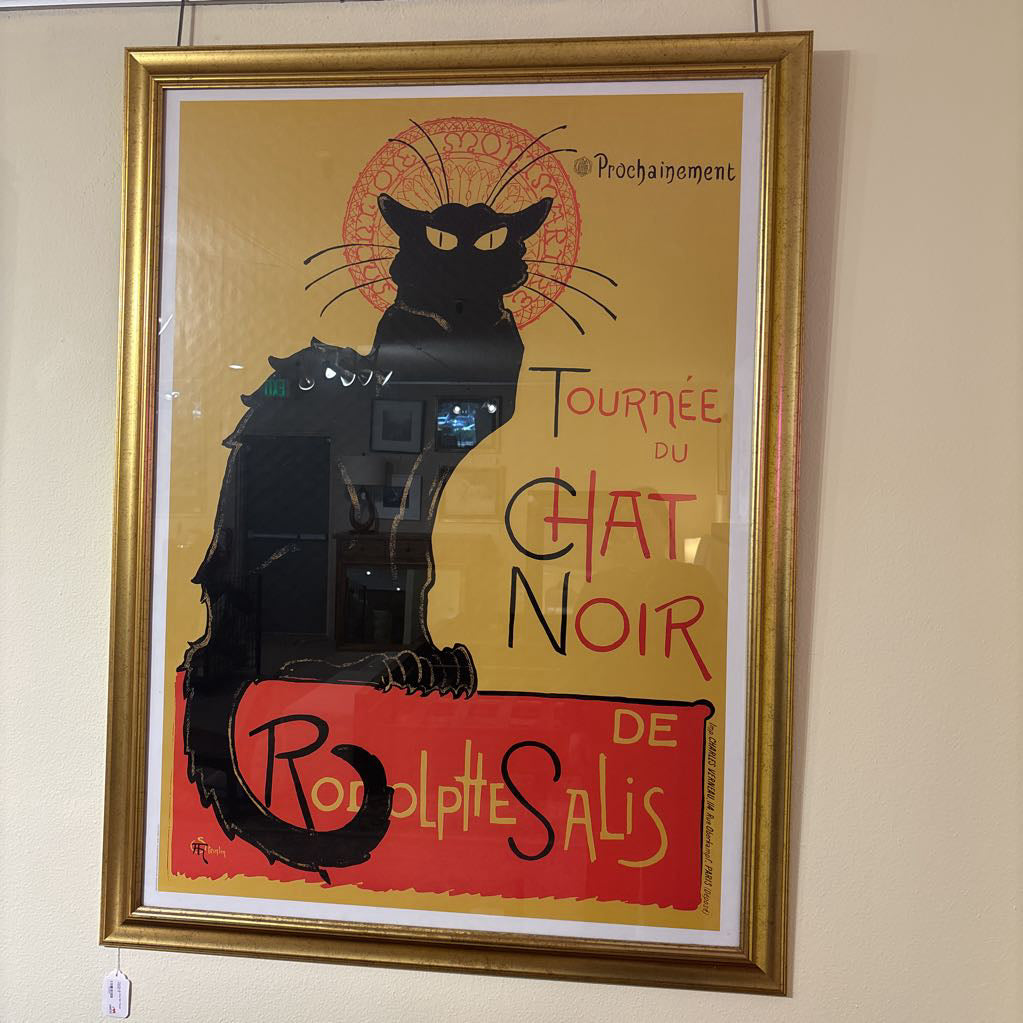 Tournee du Chat Noir Poster Framed ART