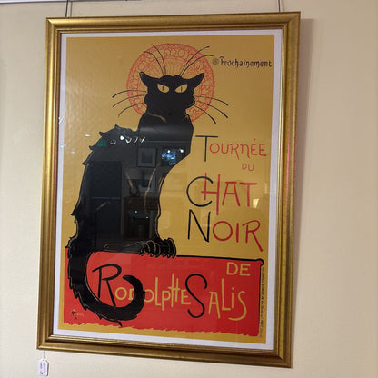 Tournee du Chat Noir Poster Framed ART