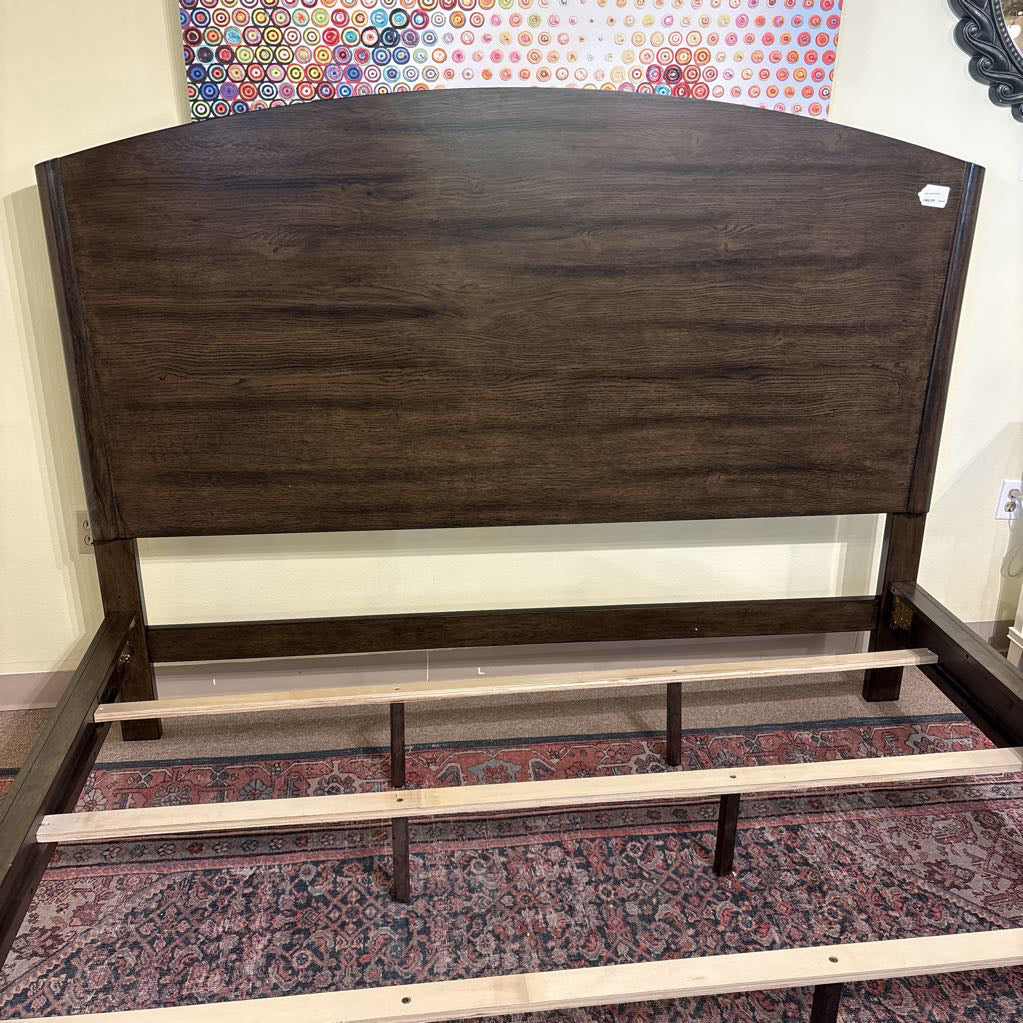 Regina Walnut King Bed