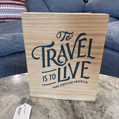 Wood Plaque