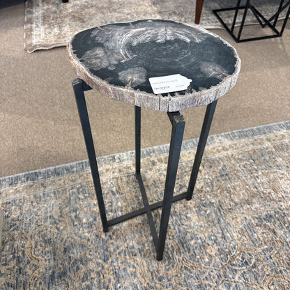 Petrified Wood Side Table C SIDE TABLES