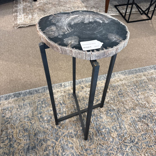 Petrified Wood Side Table C SIDE TABLES