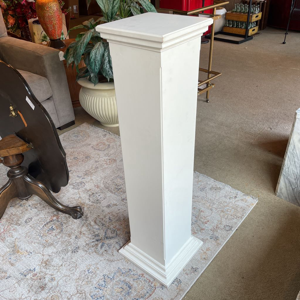 White Column Stand