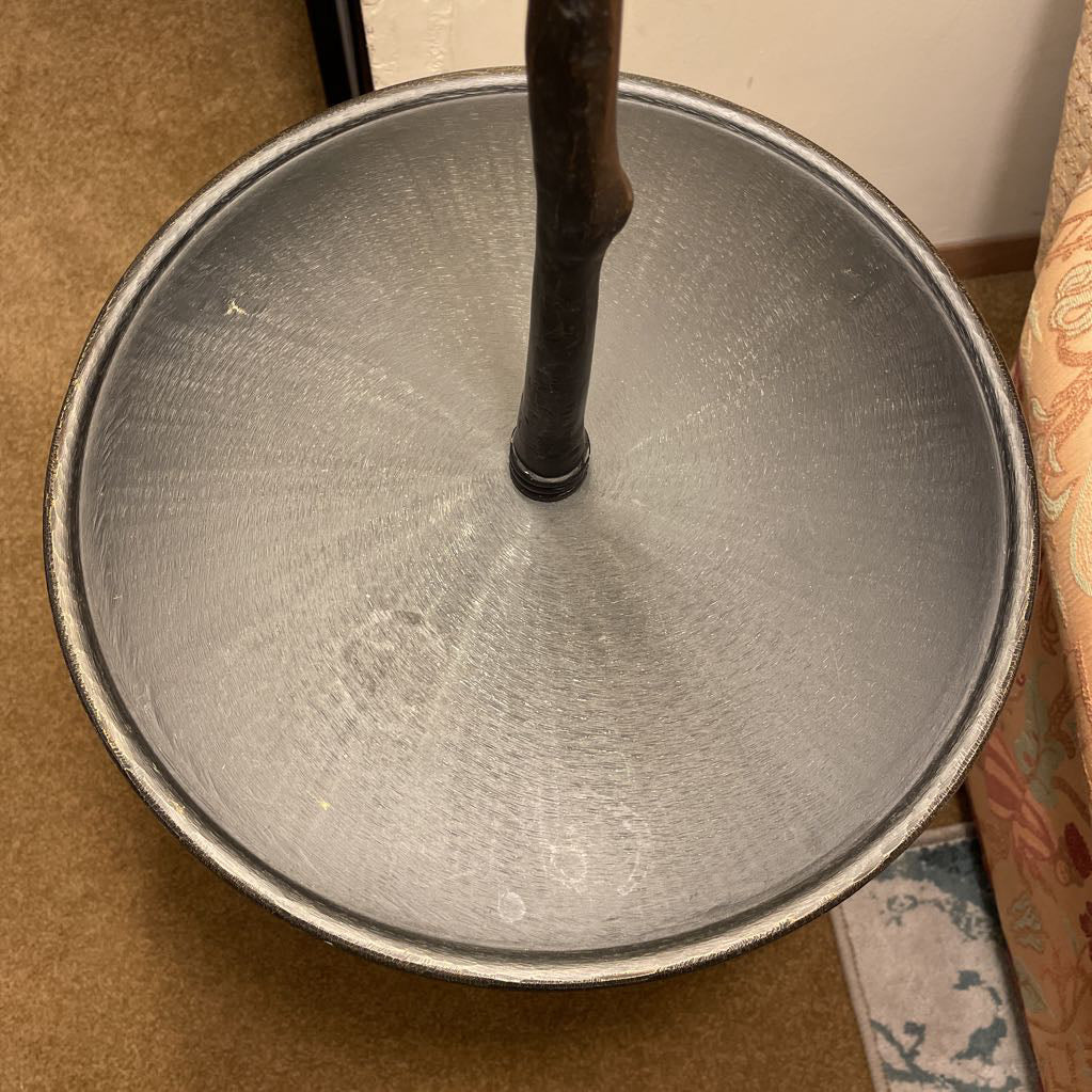 Metal "Branch" Floor Lamp w/ Table