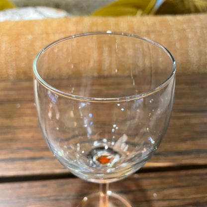 Amber Stem Wineglass SET OF 4