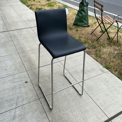 Black & Chrome Barstool