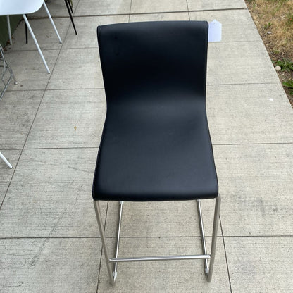 Black & Chrome Barstool
