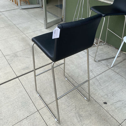 Black & Chrome Barstool