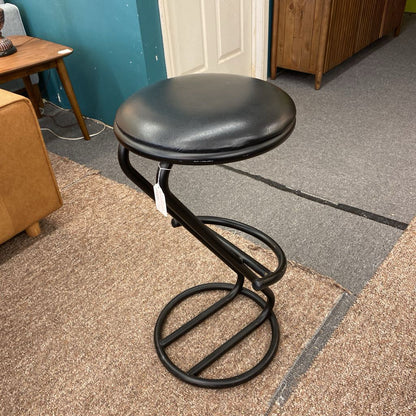 Black Z Frame Barstool (AS IS) C STOOLS