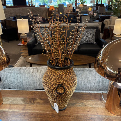 Woven Vase w/ Handles