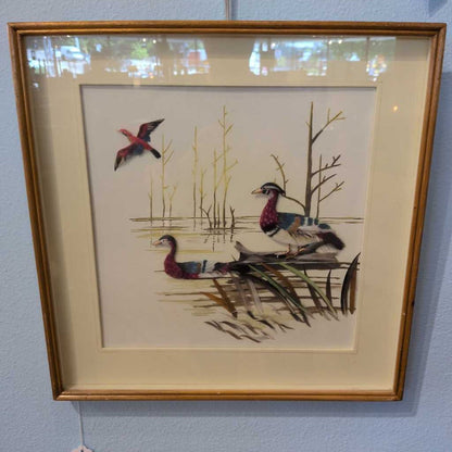 Ducks Depth Art Print