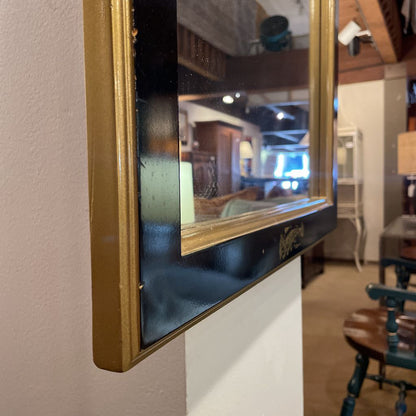 Black and Gold Asian Styled Mirror