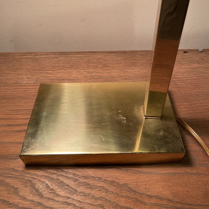 Brass Extending Arm Table Lamp